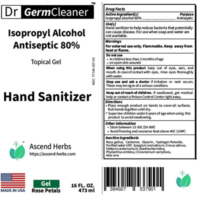 3 (03   Fda 16oz Gel Rose)